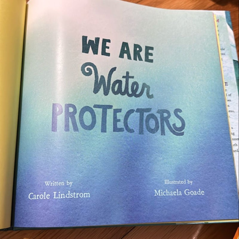 We Are Water Protectors