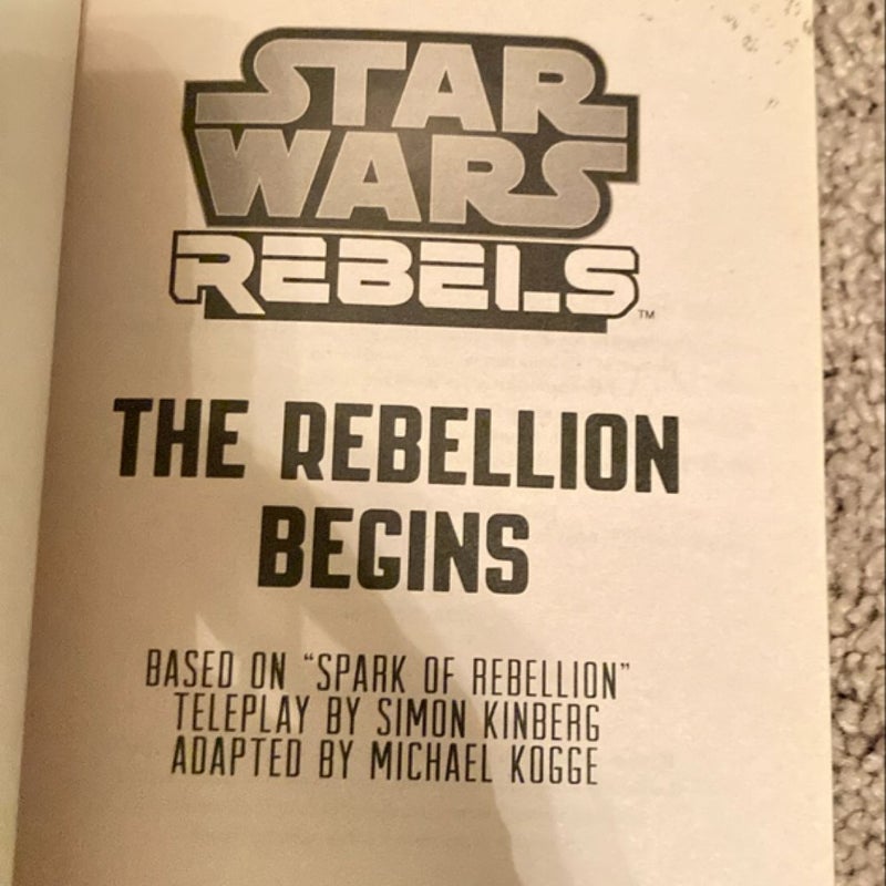 Star Wars Rebels the Rebellion Begins