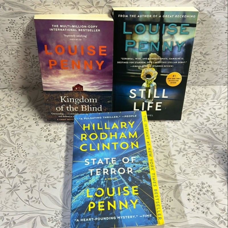 Louise Penny 3 Paperback Bundle