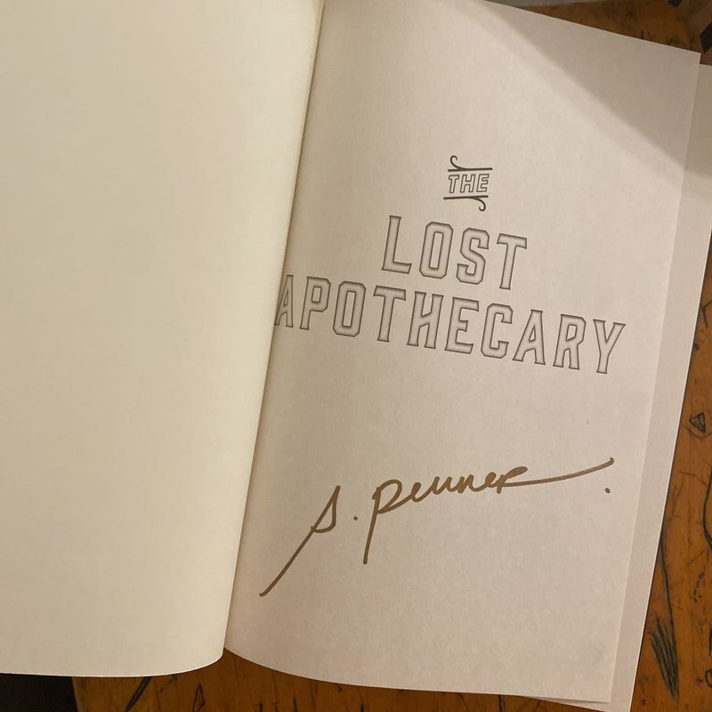 The Lost Apothecary SIGNED 