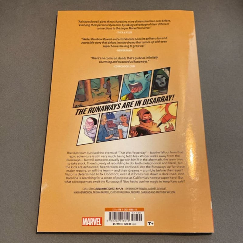 Runaways by Rainbow Rowell Vol. 4: but You Can't Hide