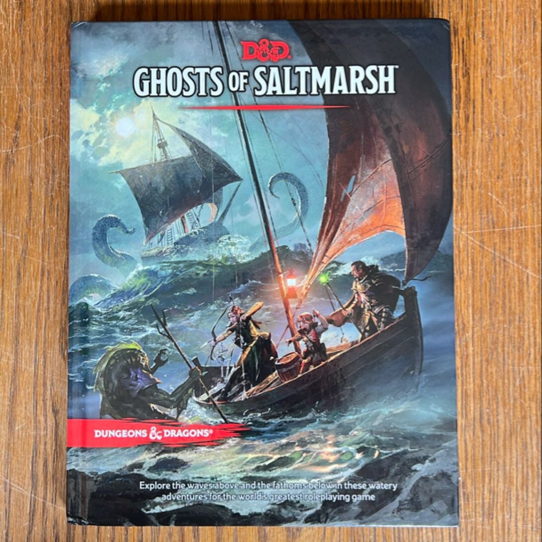 Dungeons and Dragons Ghosts of Saltmarsh Hardcover Book (d&d Adventure)