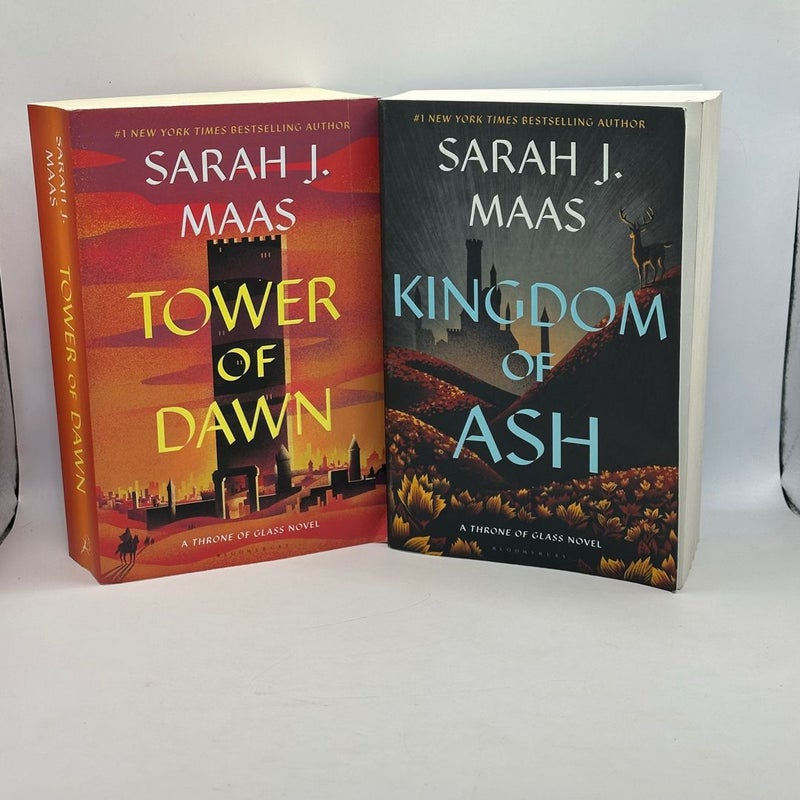 5 A Throne of Glass Novels 