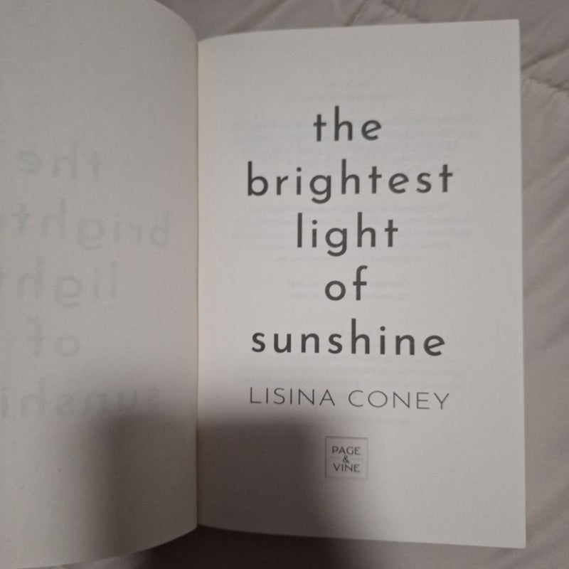 Brightest Light of Sunshine