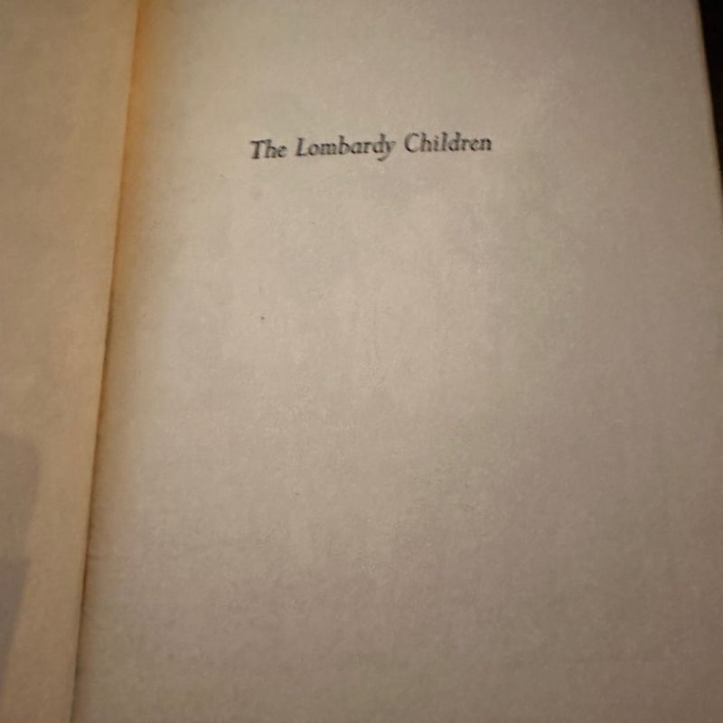 1952 The Lombardy children First edition book