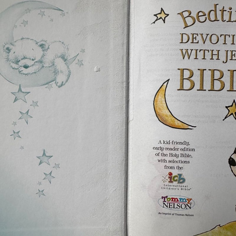 ICB Bedtime Devotions with Jesus Bible