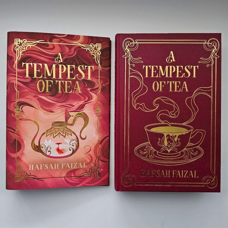 A Tempest Of Tea by Hafsah Faizal Fairyloot Exclusive Edition NEW