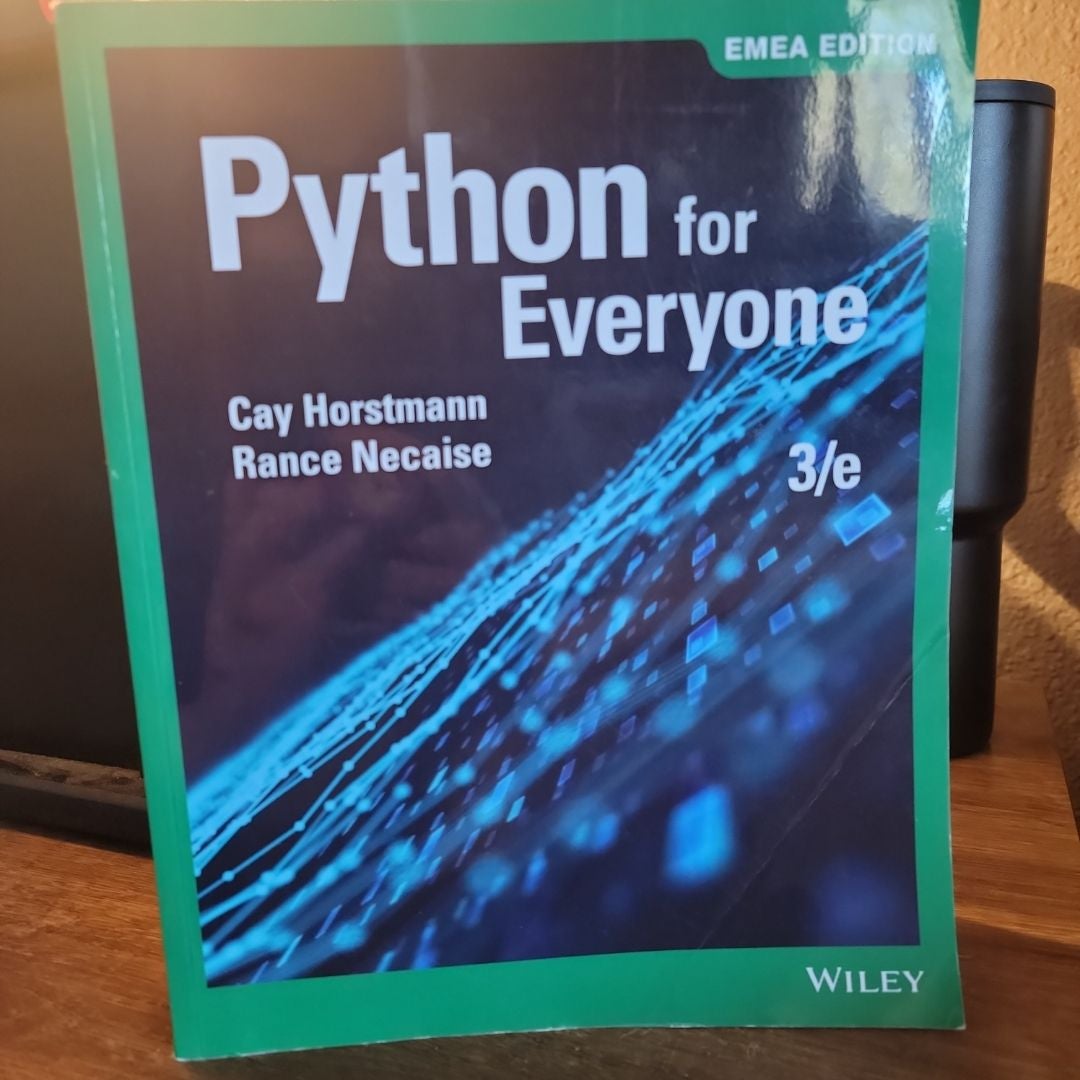 Python for Everyone by Cay Horstmann