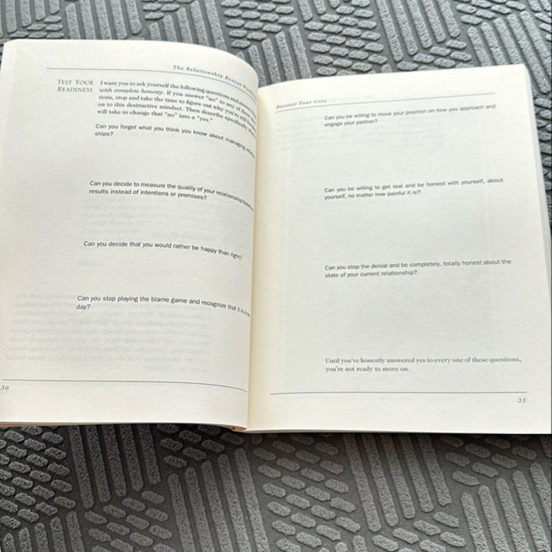 The Relationship Rescue Workbook