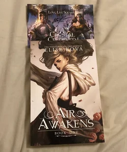 Air Awakens Book One and Signed Post card