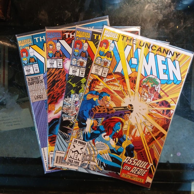 Uncanny X-MEN lot of 4