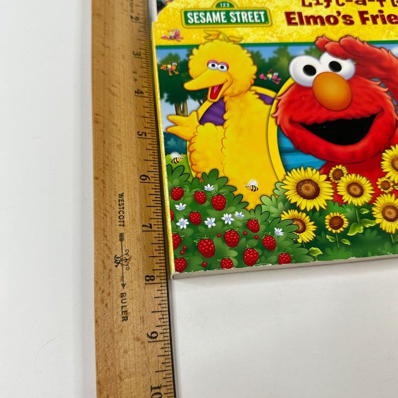 Sesame Street Elmo’s Friends Lift a Flap, Tabs