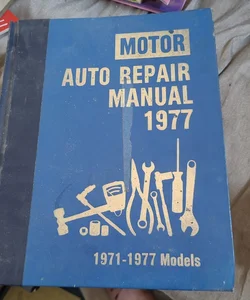 Motor Auto Repair Manual 1971-1977 Models