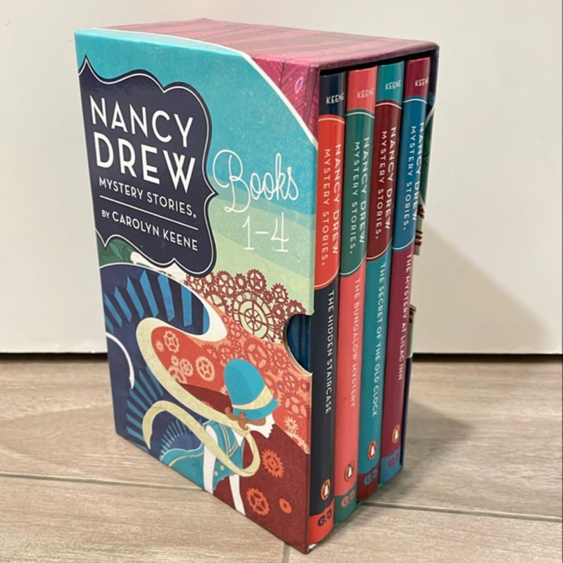 Nancy Drew Mystery Stories Books 1-4