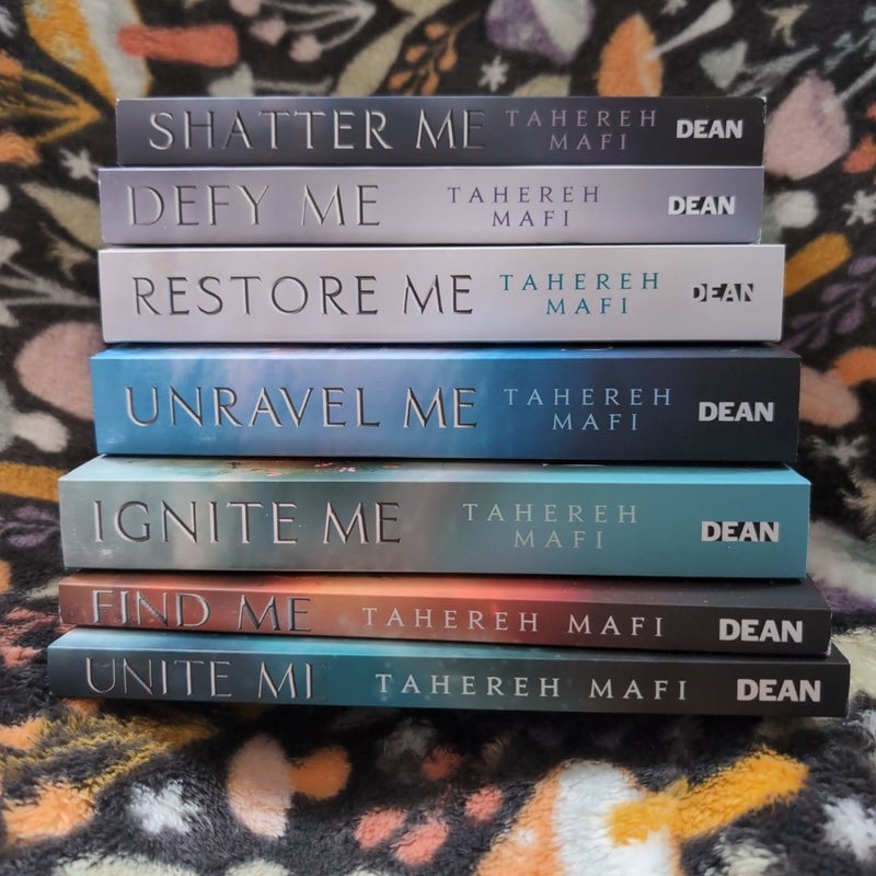 Shatter Me 7 book set 