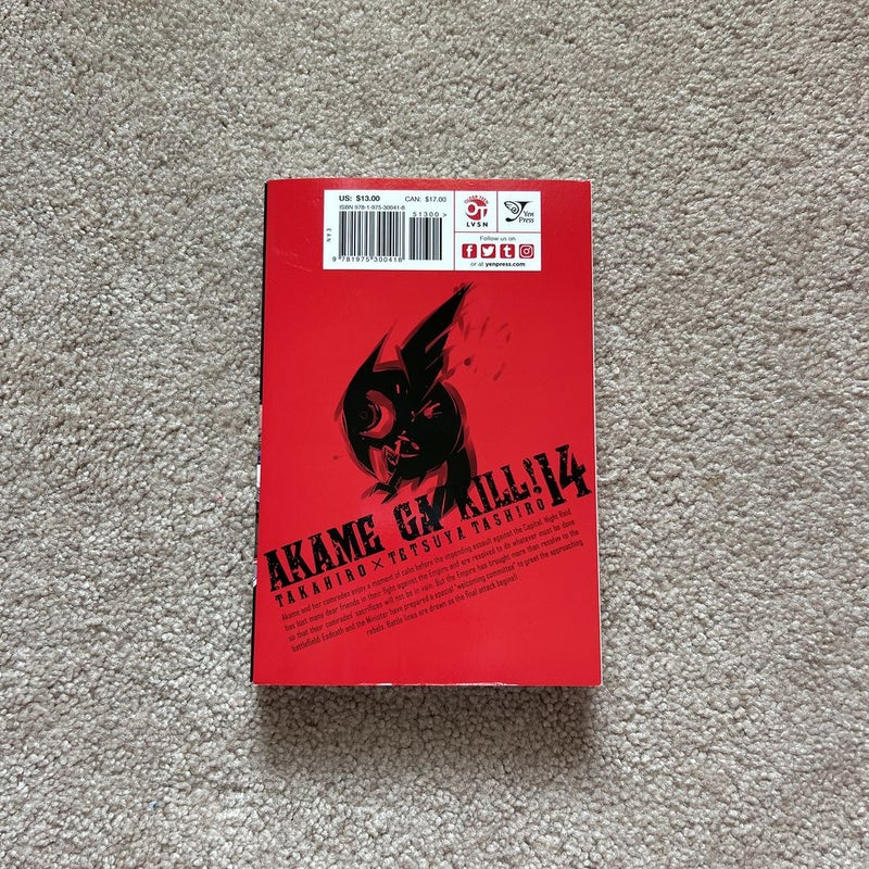 Akame ga KILL!, Vol. 14 (Paperback)