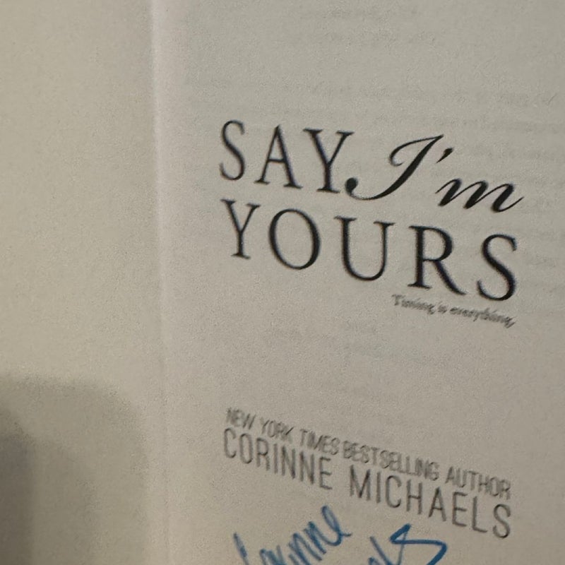 Say I'm Yours - Special Edition