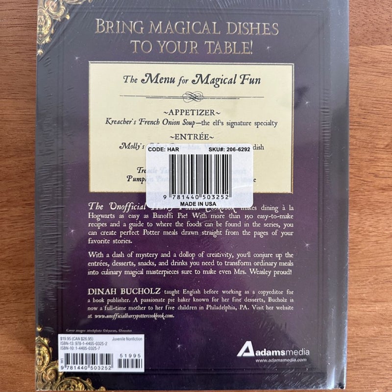 The Unofficial Harry Potter Cookbook