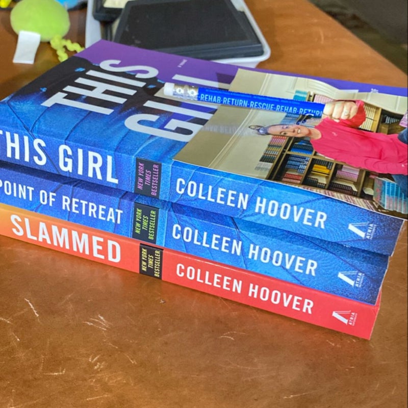 Coleen Hoover - Slammed series 1 book signed