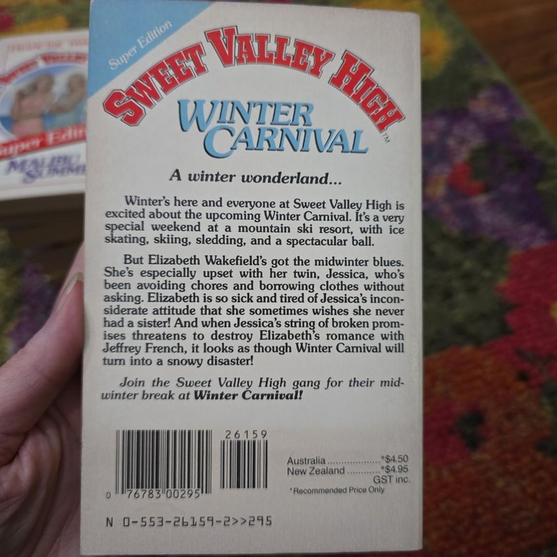 Sweet Valley High Super Edition: Winter Carnival