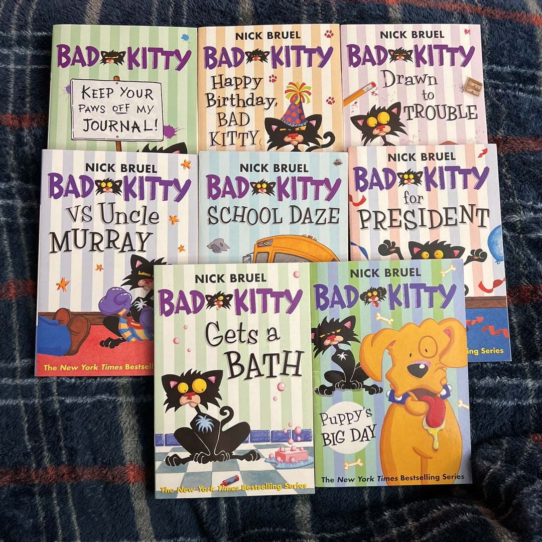 Bad Kitty Books (8 total) by Nick Bruel, Paperback | Pangobooks