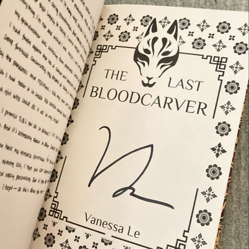 The Last Bloodcarver