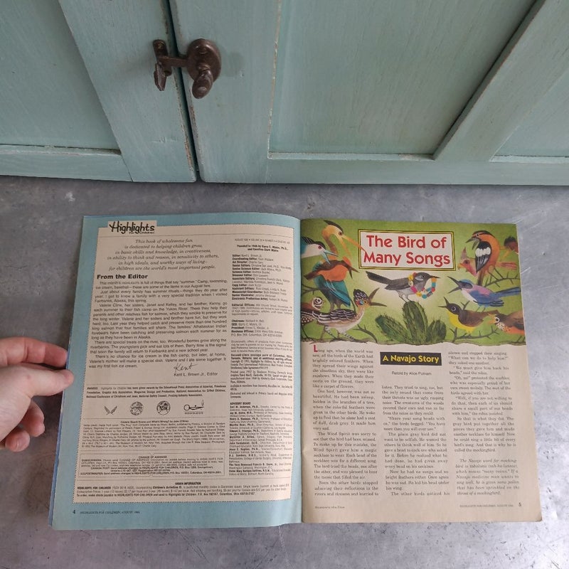 Highlights For Children - August 1995, Volume 50 Number 8 