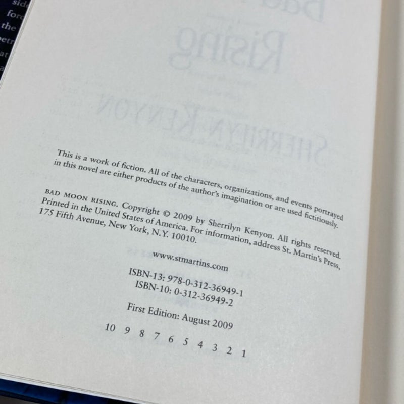 Bad Moon Rising (First Edition)