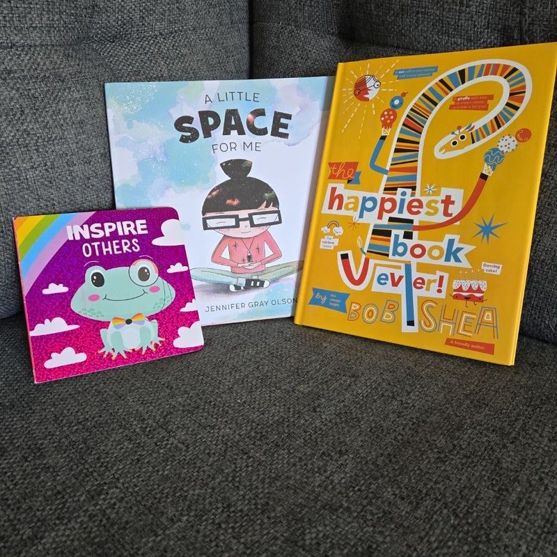 3 book childrens bundle 