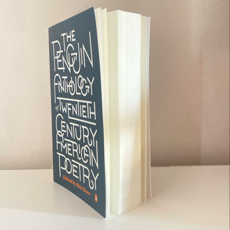 The Penguin Anthology of Twentieth-Century American Poetry