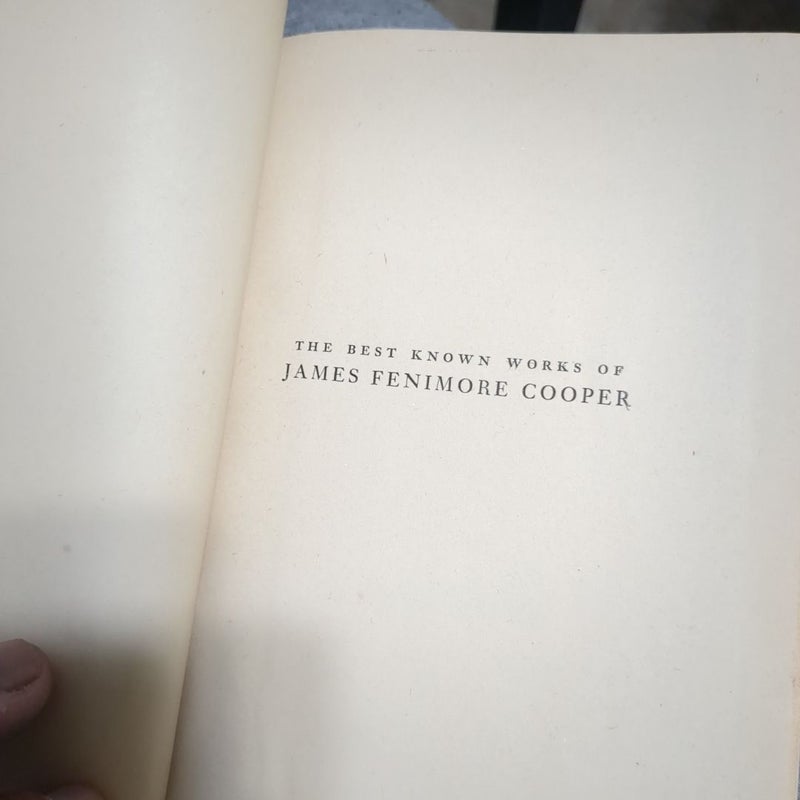 The Best Known Works of James Fenimore Cooper 1942