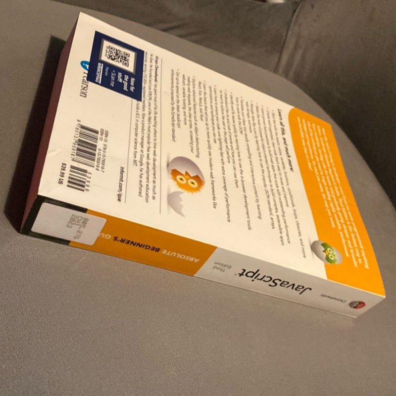 Javascript Absolute Beginner's Guide, Third Edition
