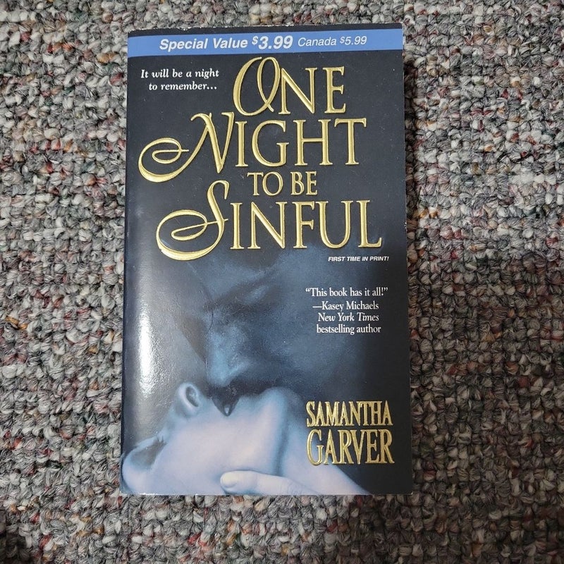 One Night to Be Sinful