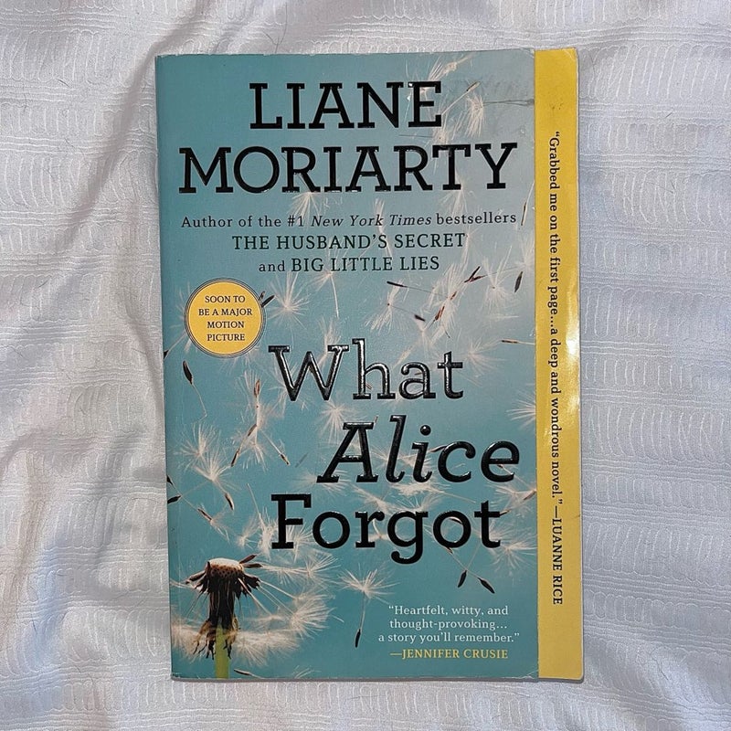 What Alice Forgot