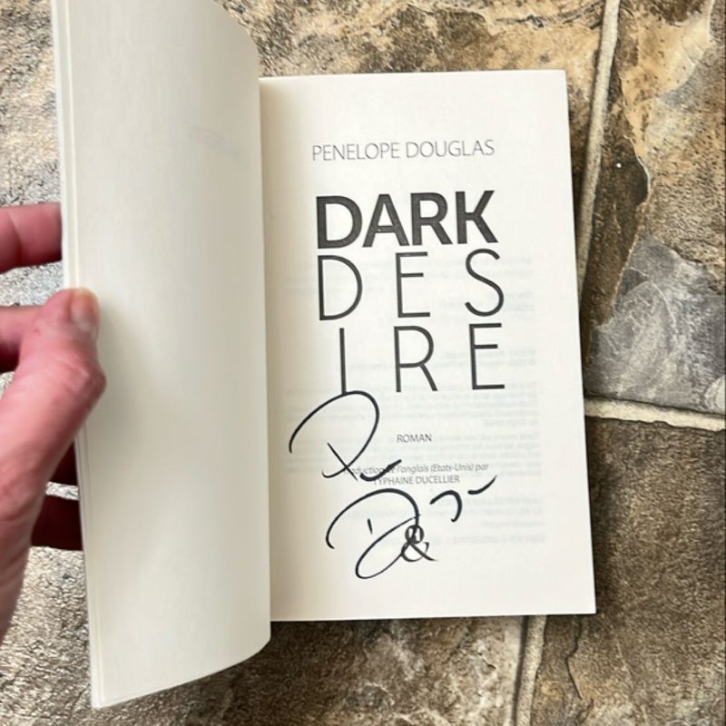 Dark Desire (Hideaway) signed 