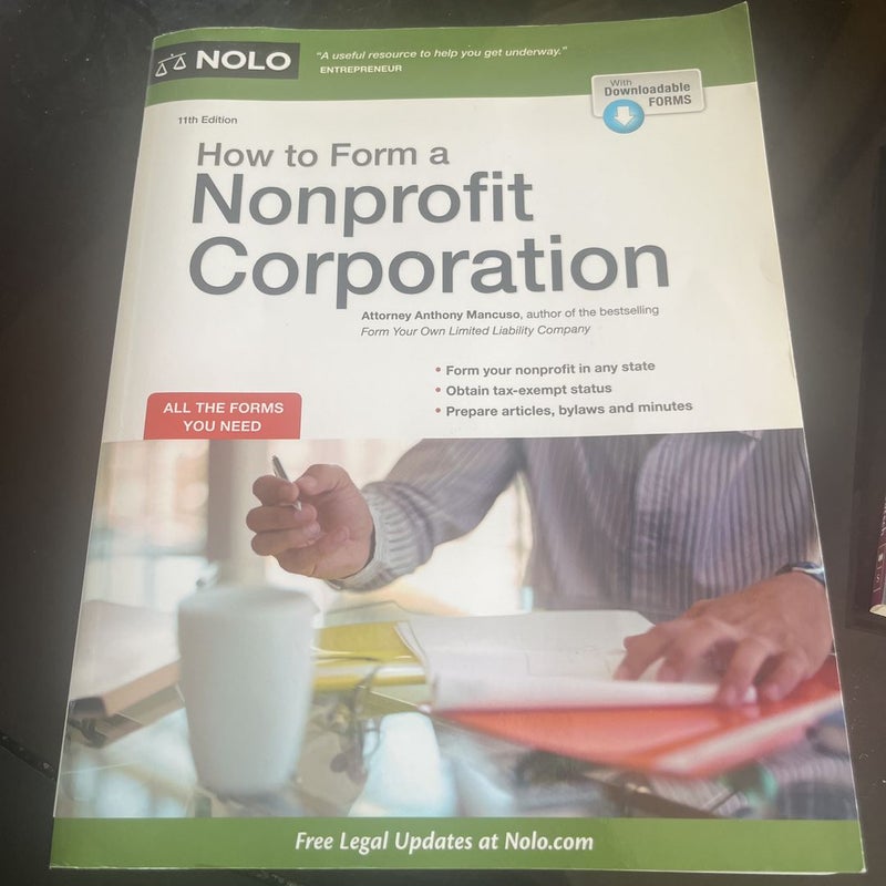 How to Form a Nonprofit Corporation (National Edition)