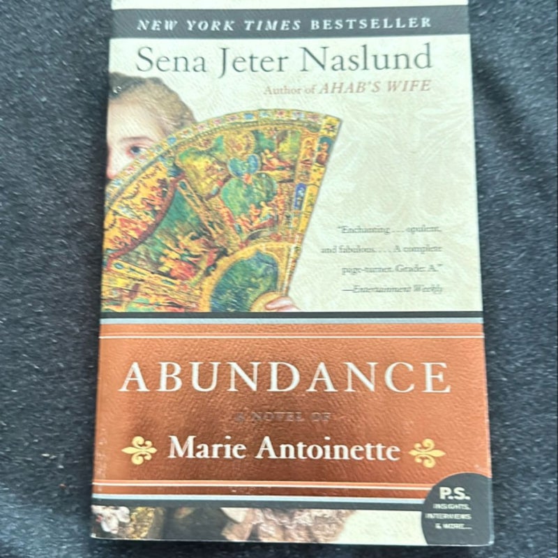 Abundance, a Novel of Marie Antoinette