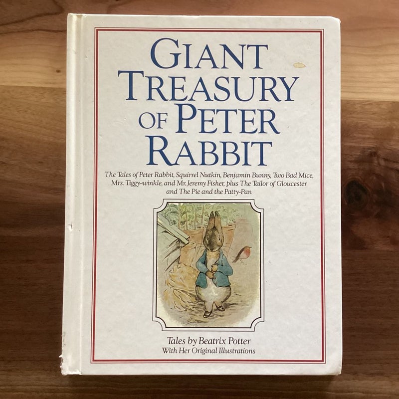 Giant Treasury of Peter Rabbit by Beatrix Potter, Hardcover | Pangobooks