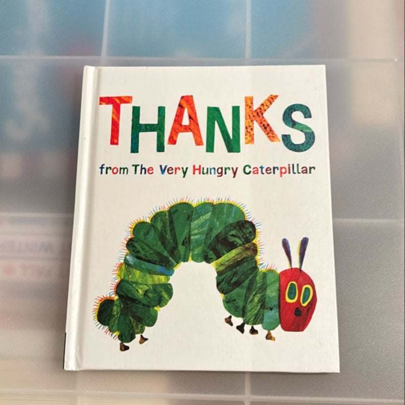 Thanks from the Very Hungry Caterpillar