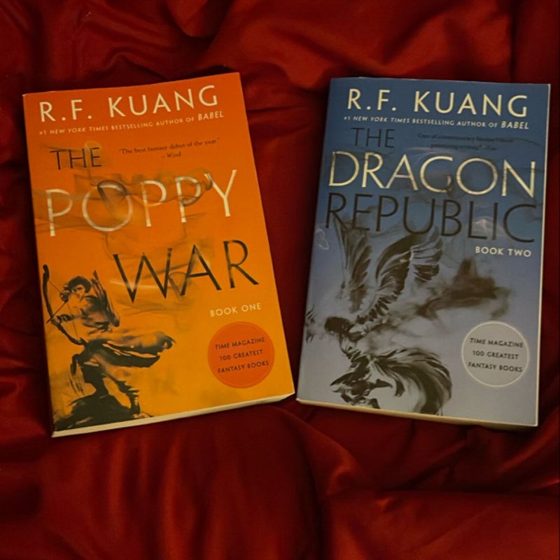 The Poppy War Books 1 and 2 