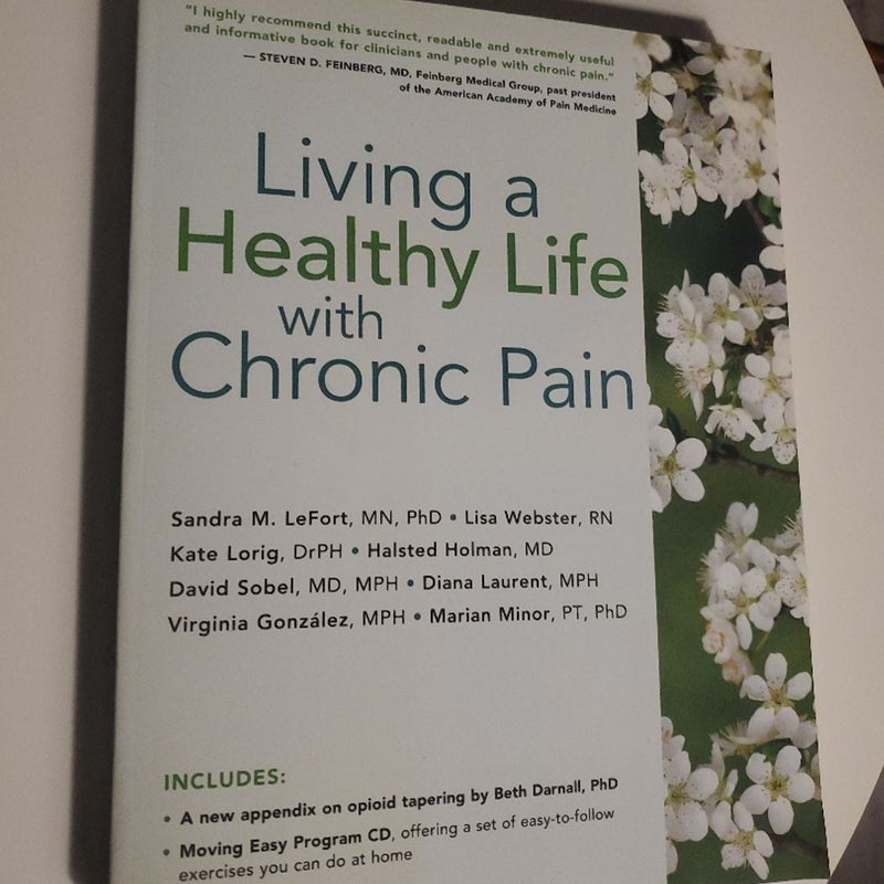 Living a Healthy Life with Chronic Conditions and chronic pain book lot of 2