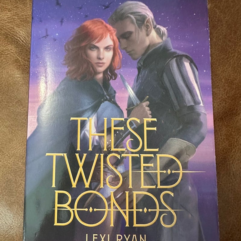 These twisted bonds signed with cards and bookmarks