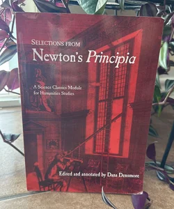 Selections from Newton's Principia