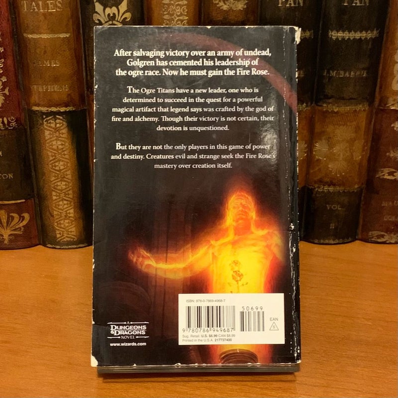 DragonLance: The Fire Rose, Ogre Titans 2, First Edition First Printing
