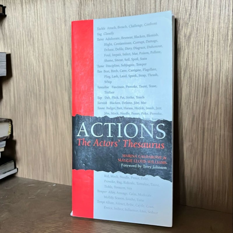 ACTIONS the Actors' Thesaurus