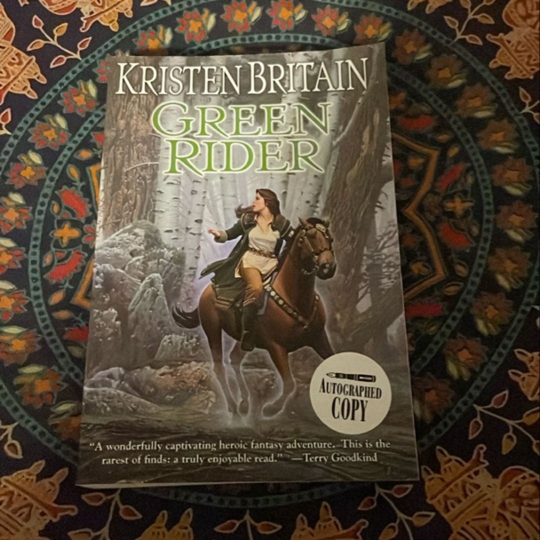 Green Rider - Signed by Kristen Britain, Paperback | Pangobooks