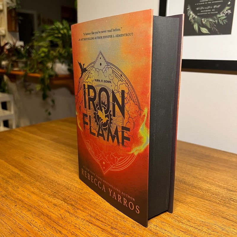 Iron Flame SPRAYED EDGES