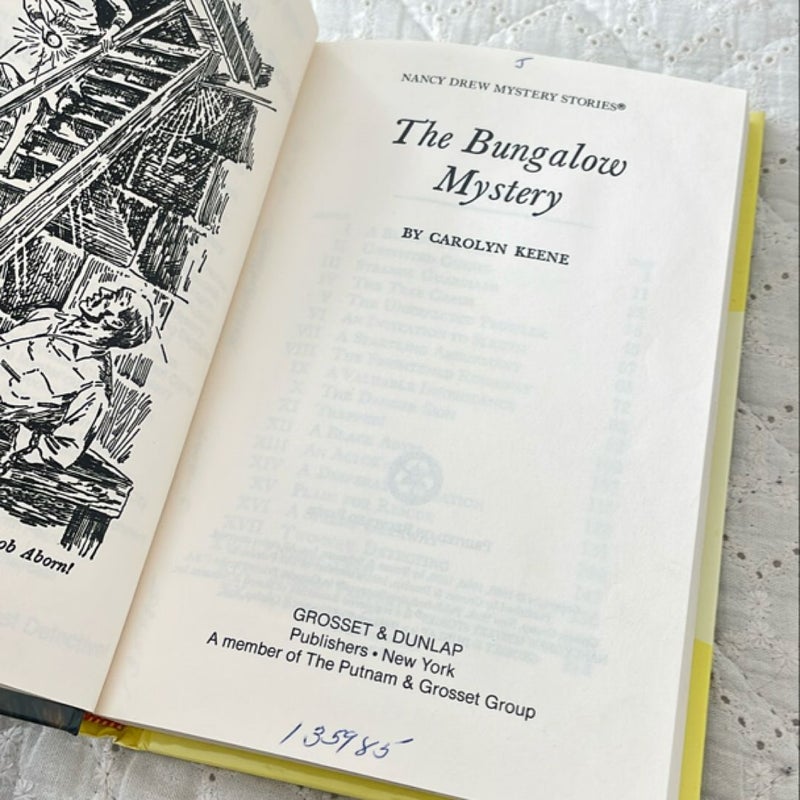 Nancy Drew 03: the Bungalow Mystery