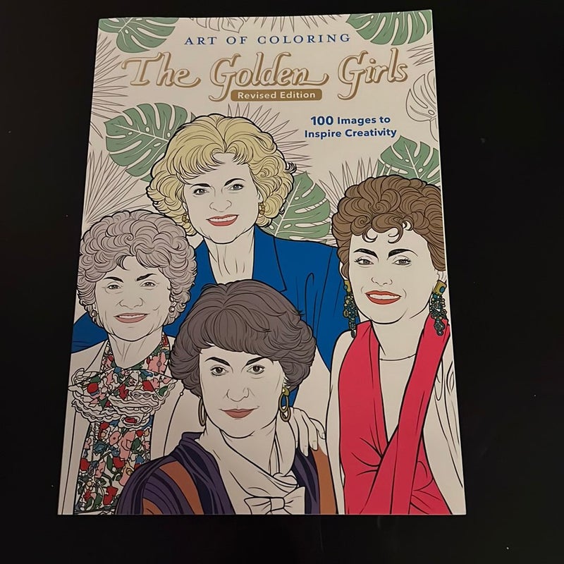 Art of Coloring: Golden Girls by Disney Books