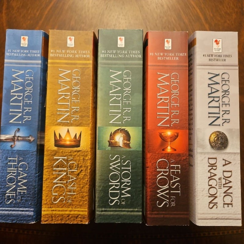 George R. R. Martin's A Game of Thrones 5-Book Set (Song of Ice and Fire Series)